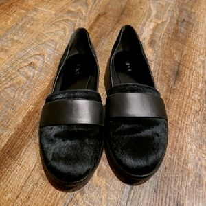 Vince Mason calf hair flats sz 8